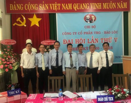 Đ/c Nguyễn Văn Cường giữ chức Bí thư Chi bộ VRG Bảo Lộc